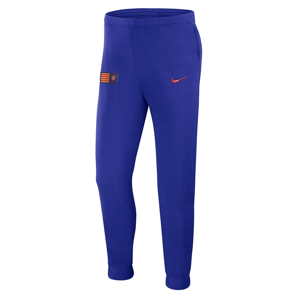 Pantalon Nike Barcelona GFA Fleece bleu pour homme