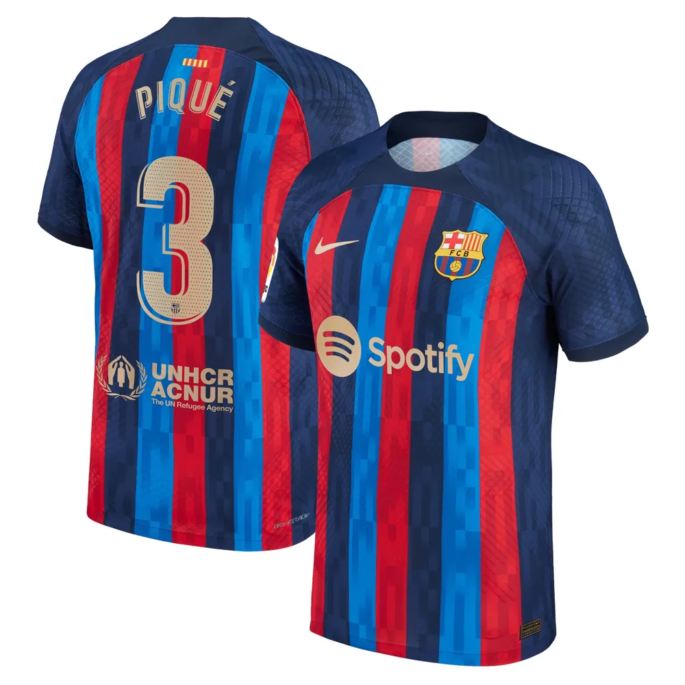 tenaz Desgastado batalla Lids Gerard Pique Barcelona Nike 2022/23 Home Authentic Player Jersey -  Blue | The Shops at Willow Bend