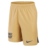 Men's Nike Gold Barcelona 2022/23 Team Performance Stadium Shorts