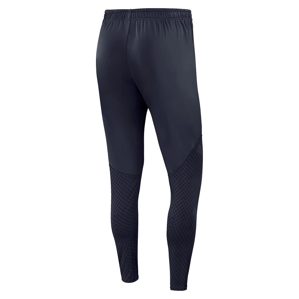 Pantalon Performance Nike Barcelona 2022/23 Strike Homme Bleu Marine