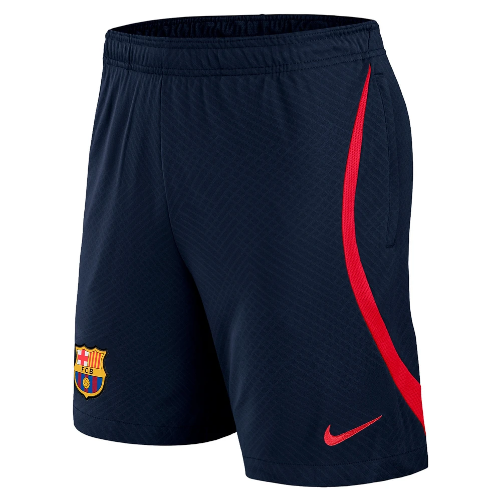 Short Nike Barcelona 2022/23 Strike Performance Homme Bleu Marine