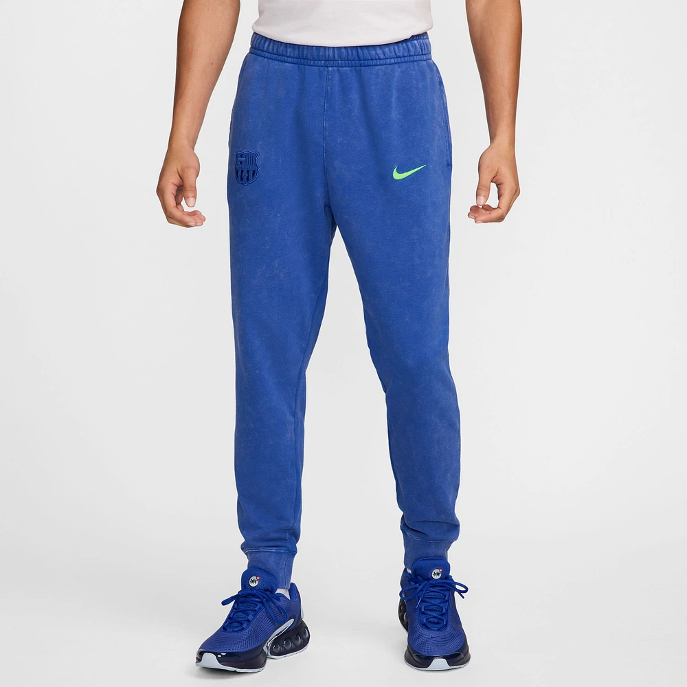 Pantalon de jogging Nike bleu marine FC Barcelone Third 2024/25 Club pour homme