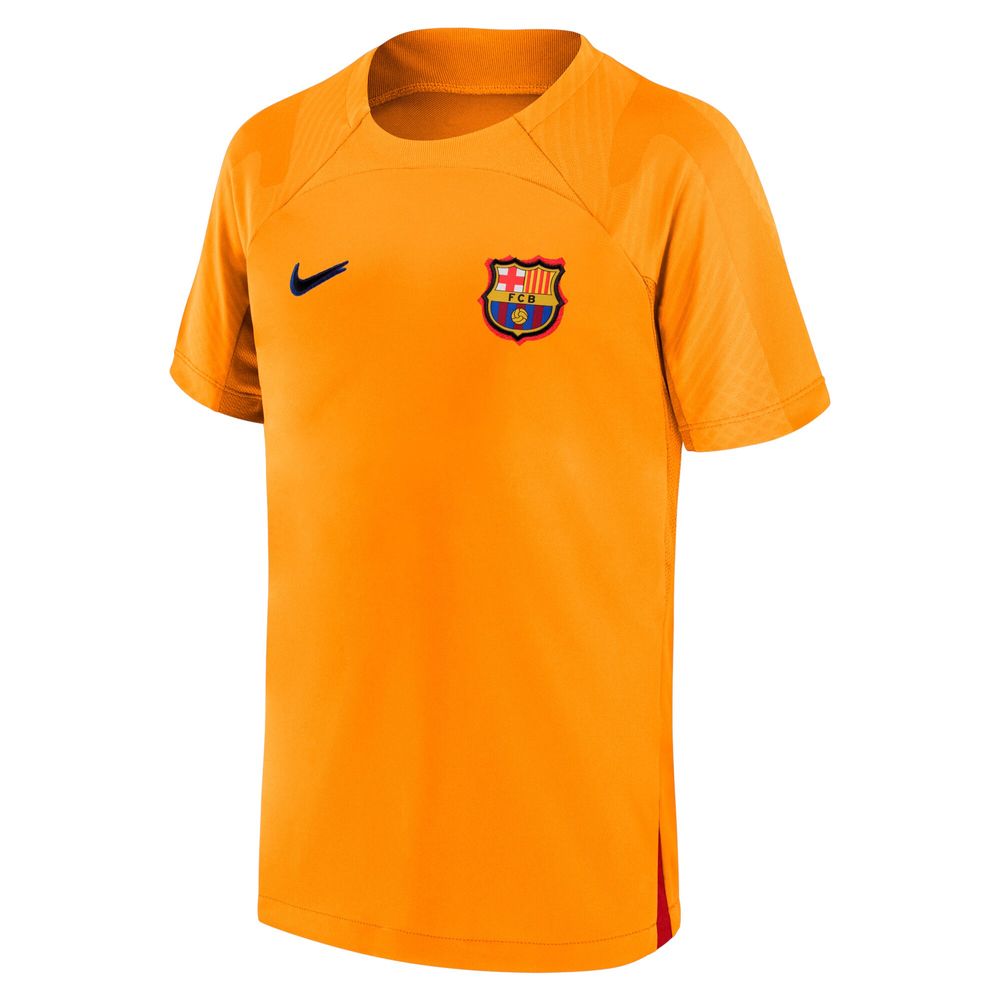 Men's Nike Orange Barcelona 2021/22 Strike Jersey