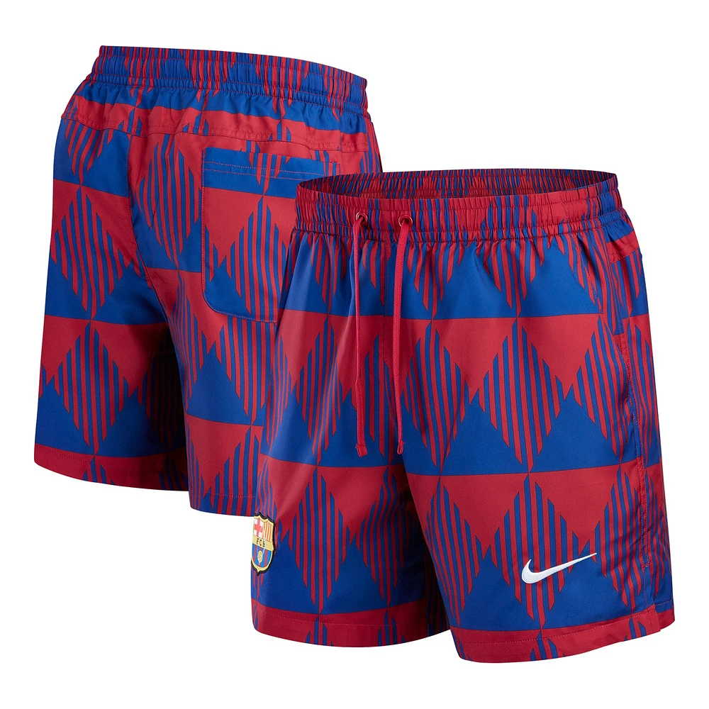 Short Nike Barcelona Hi Flow pour homme rouge