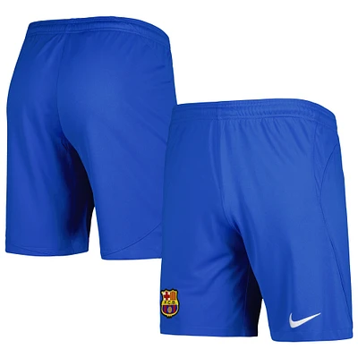 Short Nike Royal Barcelona 2023/24 Extérieur Stadium Performance pour Homme