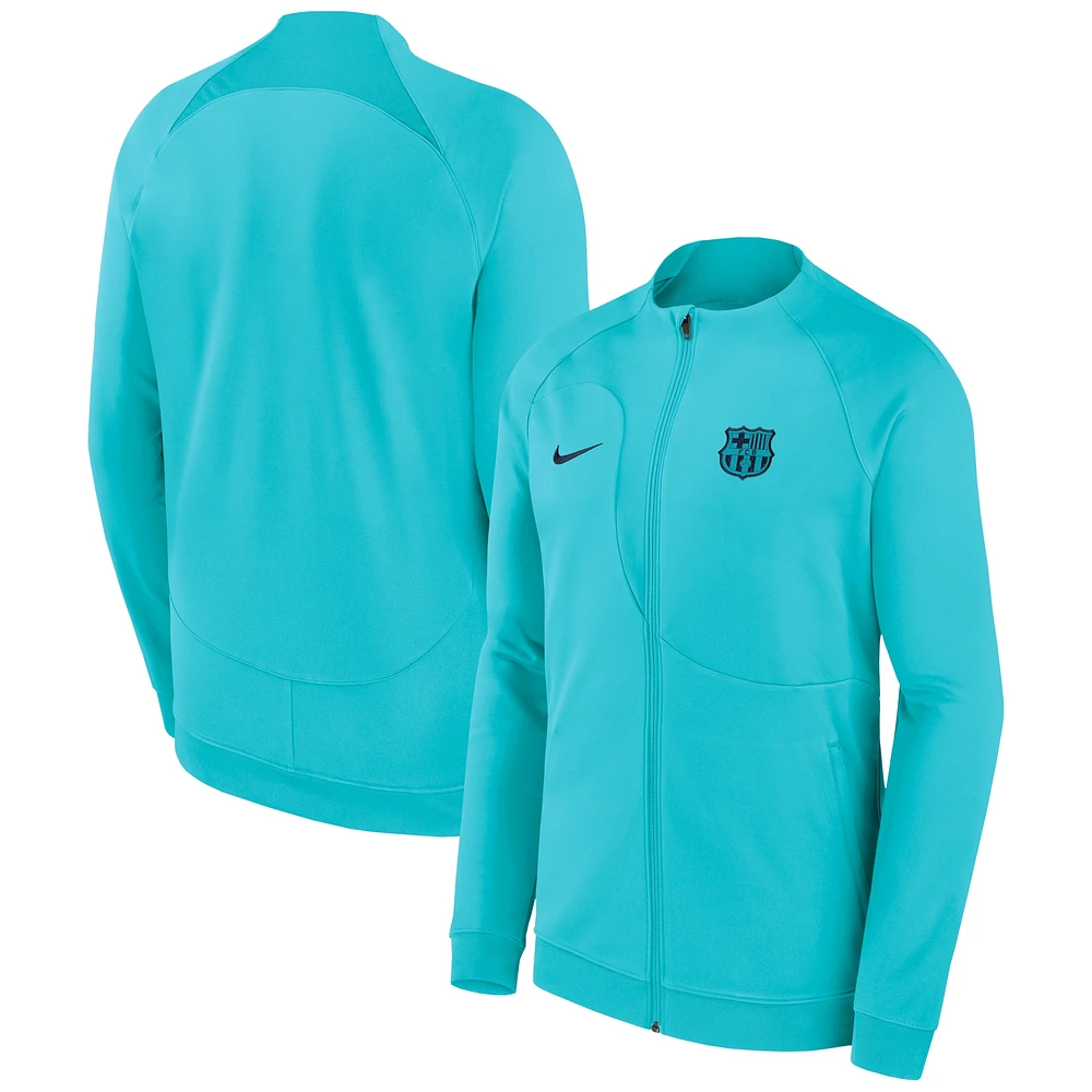 Veste entièrement zippée Nike Barcelona 2023 Academy Pro Anthem pour homme