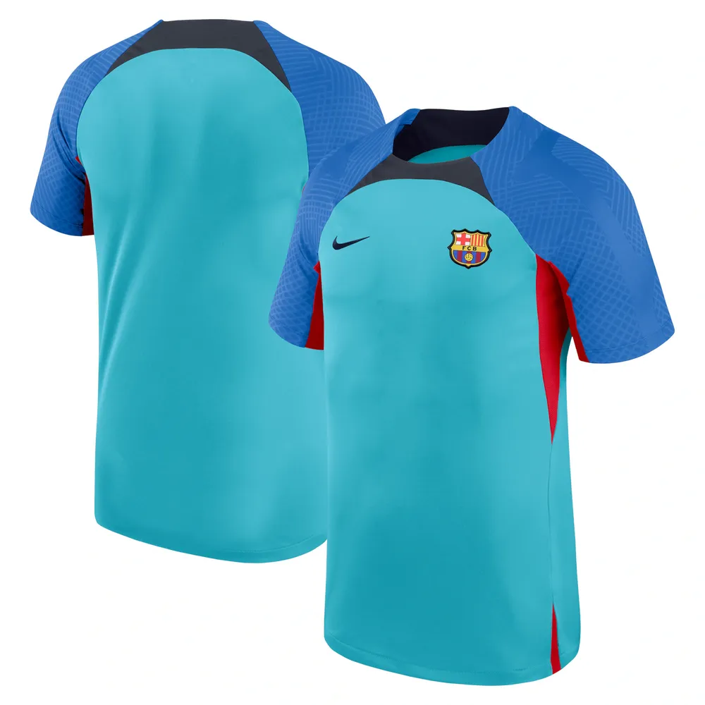 Nike 2021-2022 Barcelona Strike Training Shirt (Orange)