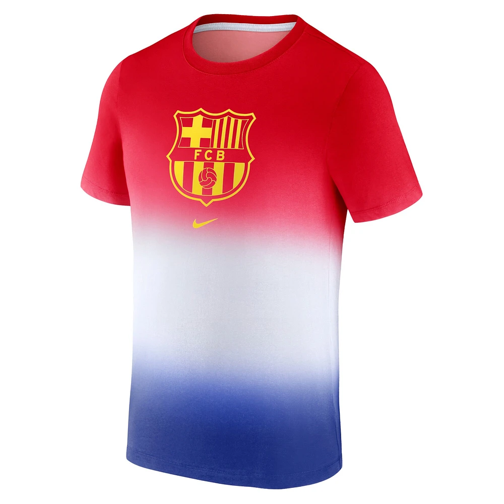 Men's Nike White Barcelona Crest T-Shirt