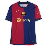 Patrick Kluivert Barcelona Autographed 2024-25 Red/Blue Home Nike Jersey - BAS