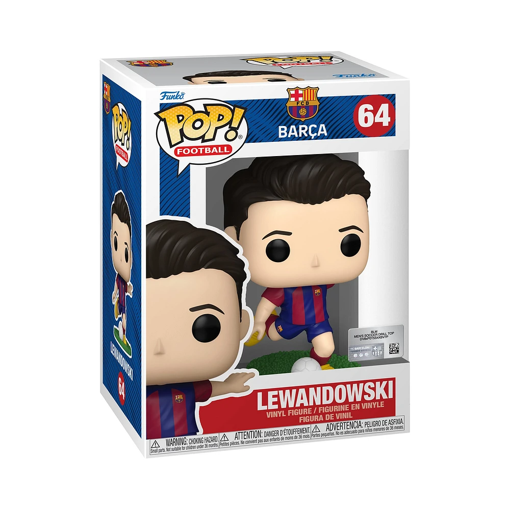 Robert Lewandowski Barcelone Funko Pop! #64 Figurine en vinyle