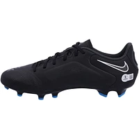 Ronaldinho Barcelona Autographed Tiempo Black Nike Soccer Cleat - BAS