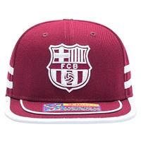 Unisex Red Barcelona Offshore Snapback Hat