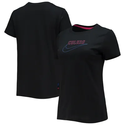 Barcelona Nike Women's Club T-Shirt - Black