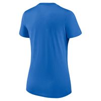 Women's Nike Blue Barcelona Swoosh T-Shirt