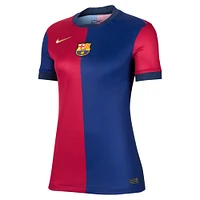 Maillot Nike Royal Barcelona 2024/25 Domicile Réplique pour Femme