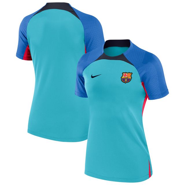 Haut Nike Turquoise Barcelona 2022/23 Strike Performance pour Femme