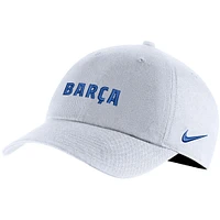 Women's Nike White Barcelona Campus Adjustable Hat