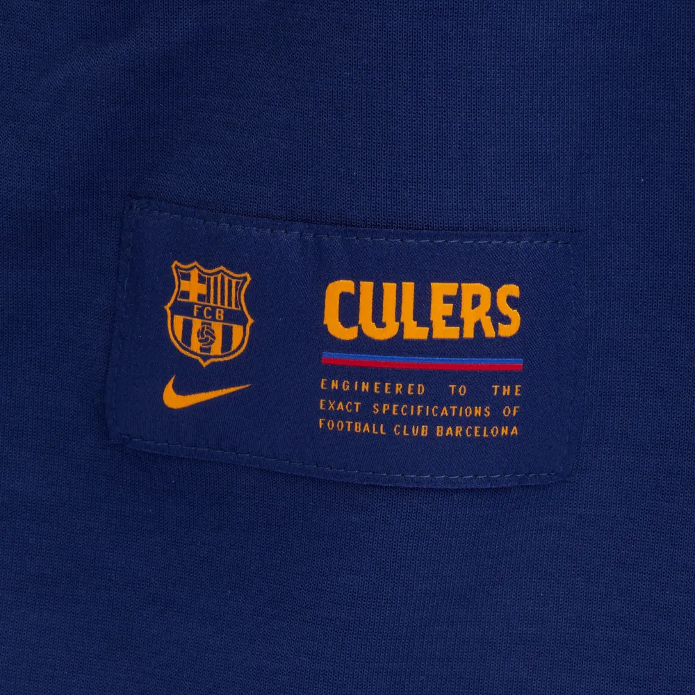 Youth Nike Blue Barcelona Travel Fleece Pants