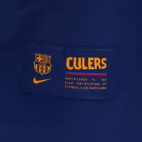 Youth Nike Blue Barcelona Travel Fleece Pants