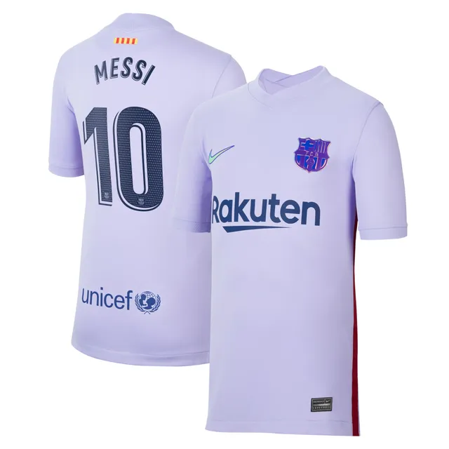 Lionel Messi Paris Saint-Germain Nike 2021/22 Away Breathe Stadium Replica  Player Jersey - White