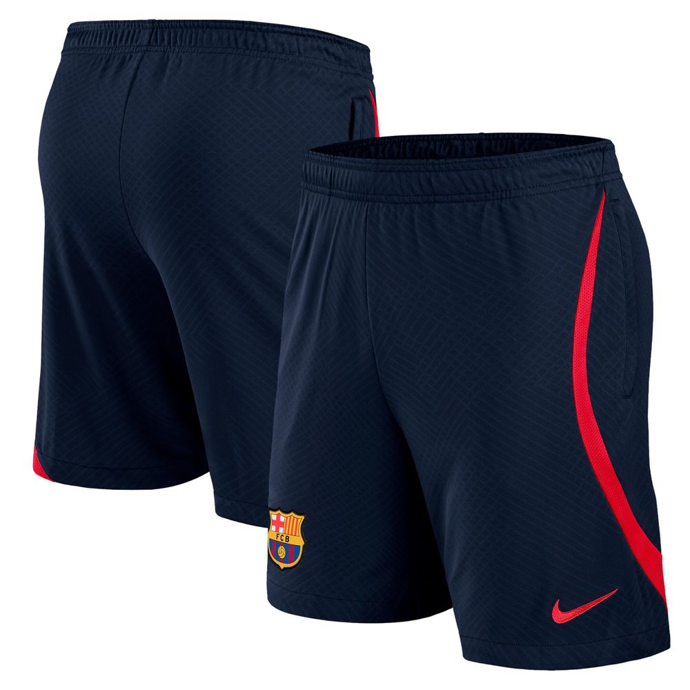 Youth Nike Navy Barcelona Club Strike Performance Shorts