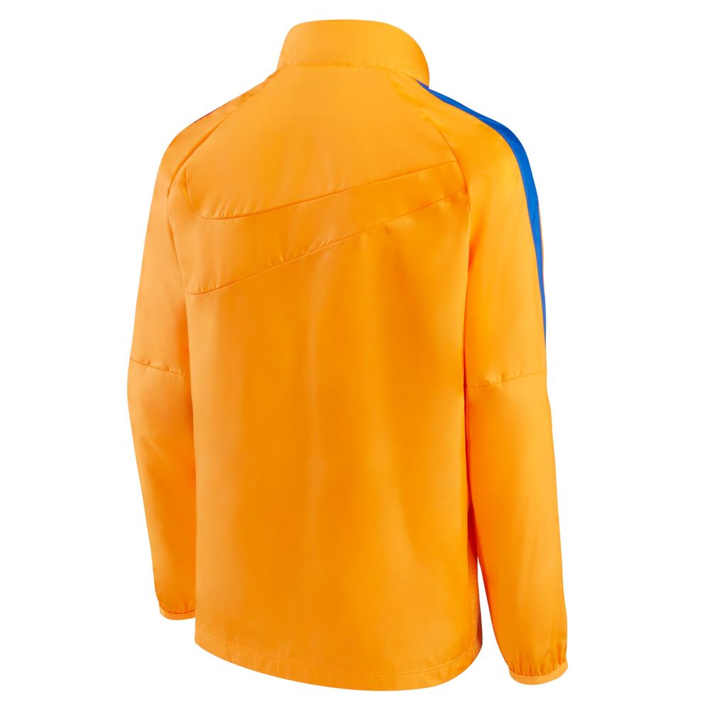 Youth Nike Orange Barcelona Academy All-Weather Raglan Full-Zip Jacket