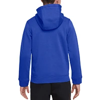 Youth Nike Royal Barcelona Club Pullover Hoodie