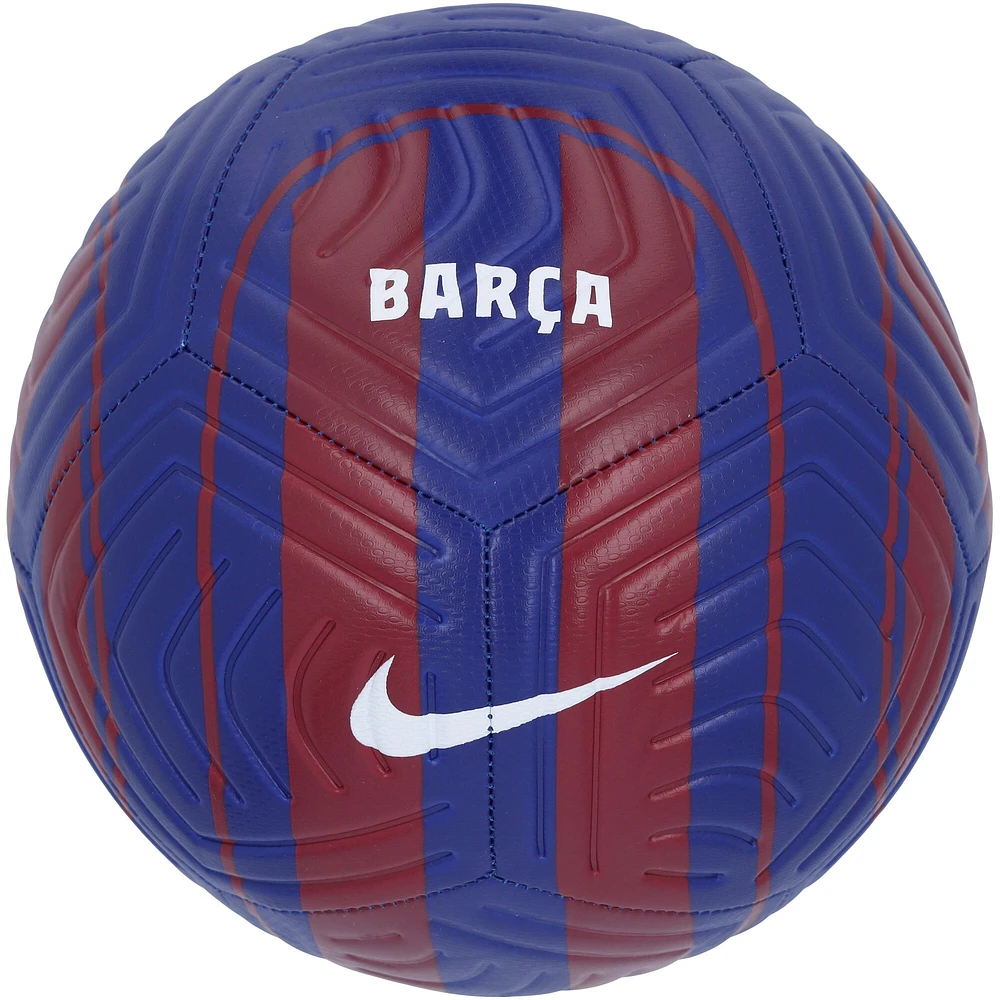 Zlatan Ibrahimovic Barcelona Autographed Home Kit Nike Soccer Ball 