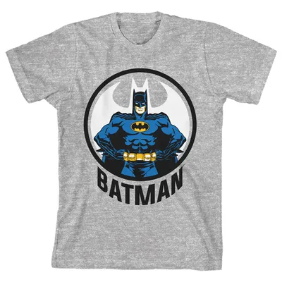 Batman BIOWORLD T-Shirt - Heather Gray