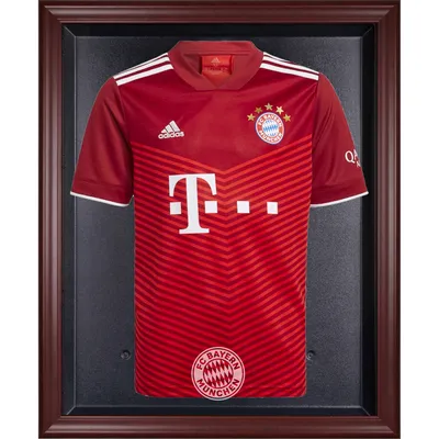 Bayern Munich Fanatics Authentic Mahogany Framed Team Logo Jersey Display Case