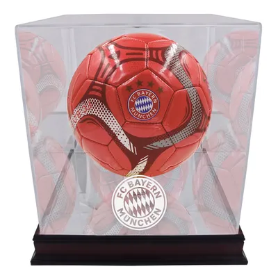 Bayern Munich Fanatics Authentic Mahogany Team Logo Soccer Ball Display Case