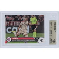 Harry Kane Bayern Munich 2024-25 Topps Now UCL Becomes Top English Goalscorer in UEFA Champions League History #7 BGS Authenticated 10 Card - 10,9.5,10,10 Subgrades