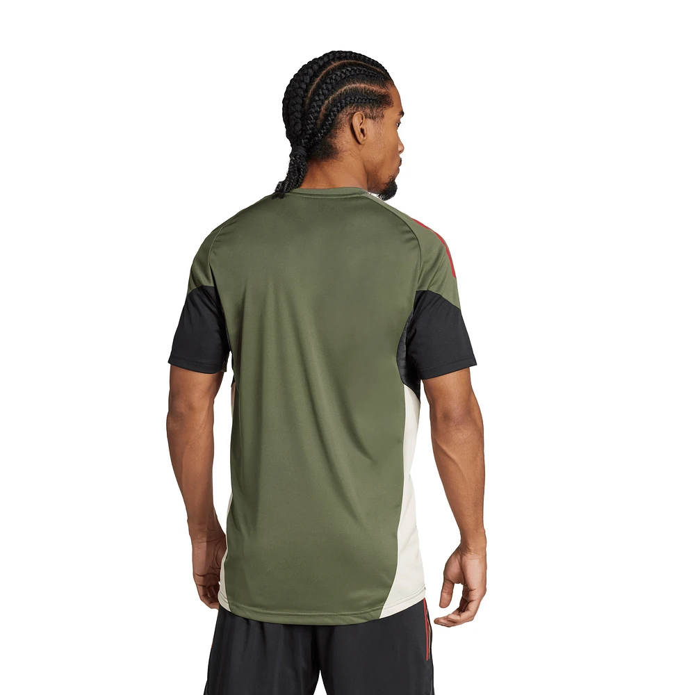 Maillot d'entraînement adidas Olive Bayern Munich 2025/26 pour homme