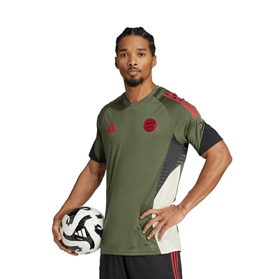 Maillot d'entraînement adidas Olive Bayern Munich 2025/26 pour homme