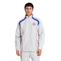 Men's adidas  Silver Bayern Munich Urban Purist AEROREADY Full-Zip Track Jacket