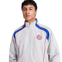 Men's adidas  Silver Bayern Munich Urban Purist AEROREADY Full-Zip Track Jacket