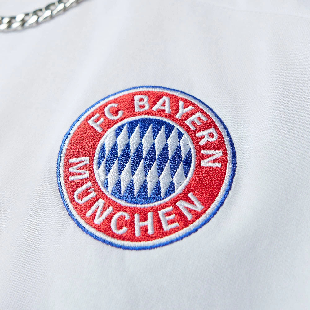 T-shirt adidas blanc Bayern Munich 2024/25 Urban Purist pour homme