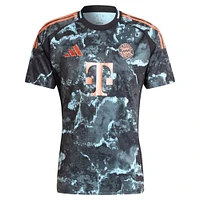 Maillot adidas noir Bayern Munich 2024/25 extérieur réplique pour homme