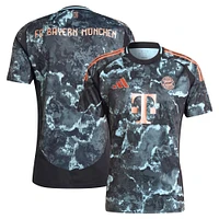 Maillot adidas noir Bayern Munich 2024/25 extérieur réplique pour homme