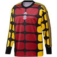 Men's adidas Black Bayern Munich Authentic Football Icon Goalkeeper Jersey