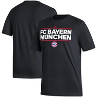 T-shirt adidas Bayern Munich Dassler noir pour homme