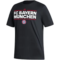 T-shirt adidas Bayern Munich Dassler noir pour homme