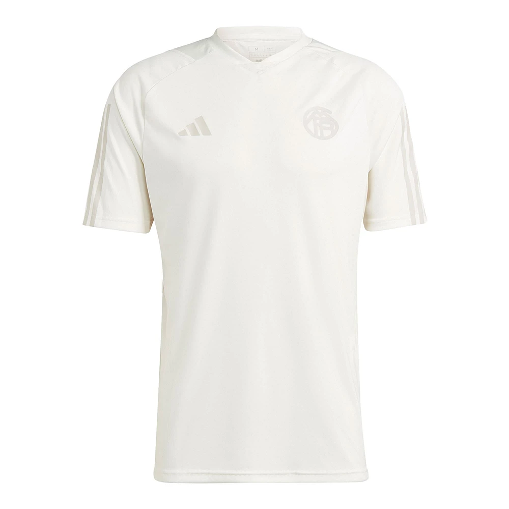 Maillot d'entraînement adidas Bayern Munich 2022/23 crème pour homme