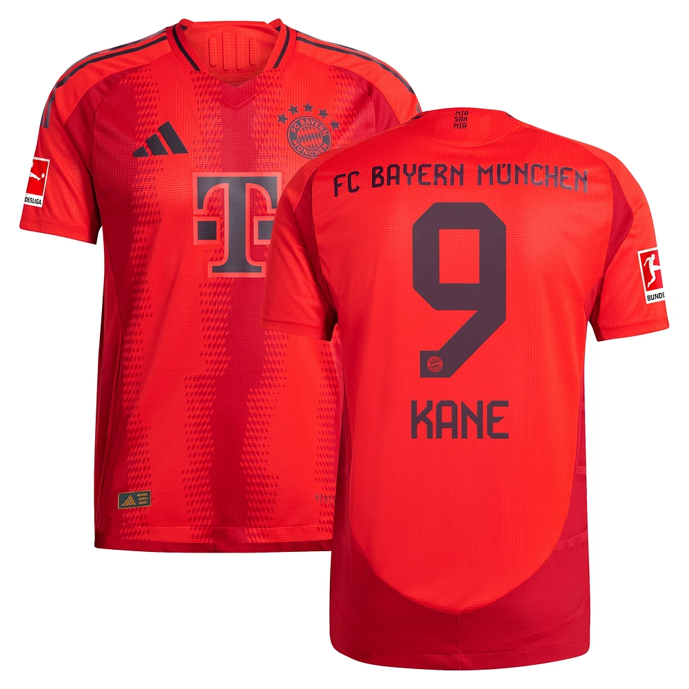 Men's adidas Harry Kane Red Bayern Munich 2024/25 Home Authentic Player Jersey