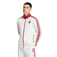 Men's adidas Originals  White Bayern Munich 125th Anniversary Culturewear Full-Zip Track Jacket