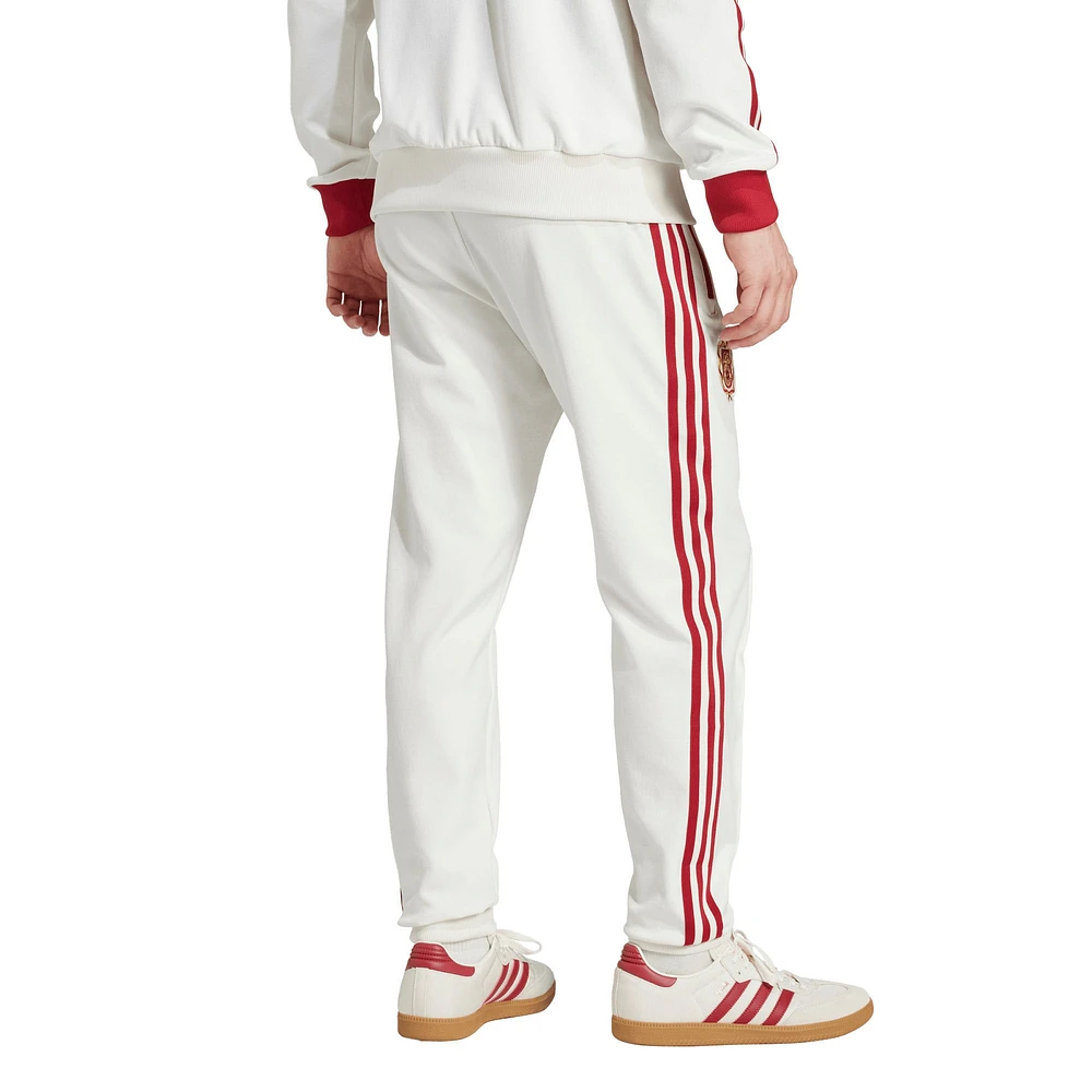 Men's adidas Originals  White Bayern Munich 125th Anniversary Culturewear Track Pants