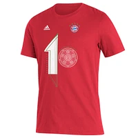 Men's adidas Red Bayern Munich 2022 Deutscher Meister T-Shirt