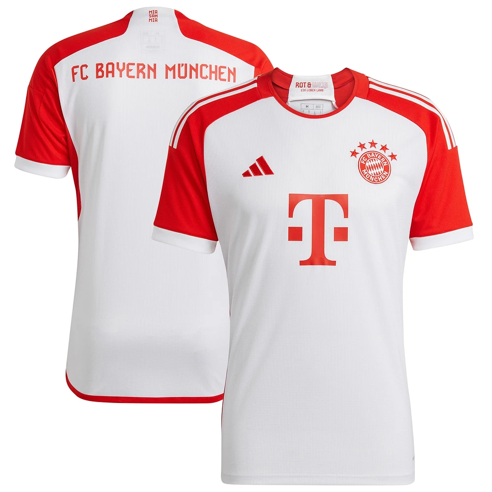 Maillot Bayern Munich 2023/24 Home Replica adidas blanc pour homme