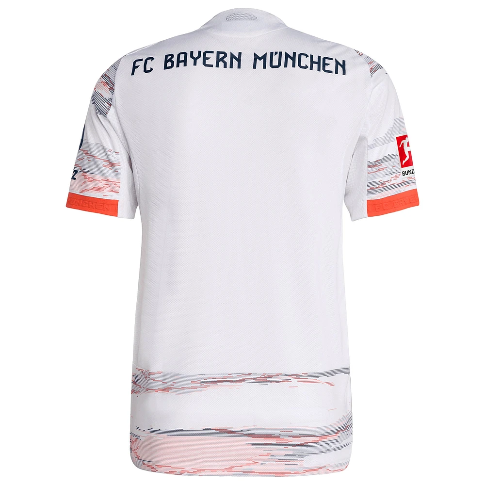 Men's adidas  White Bayern Munich 2025/26 Away Authentic Jersey