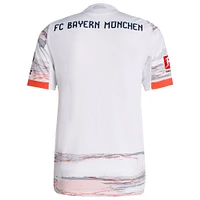 Men's adidas  White Bayern Munich 2025/26 Away Authentic Jersey